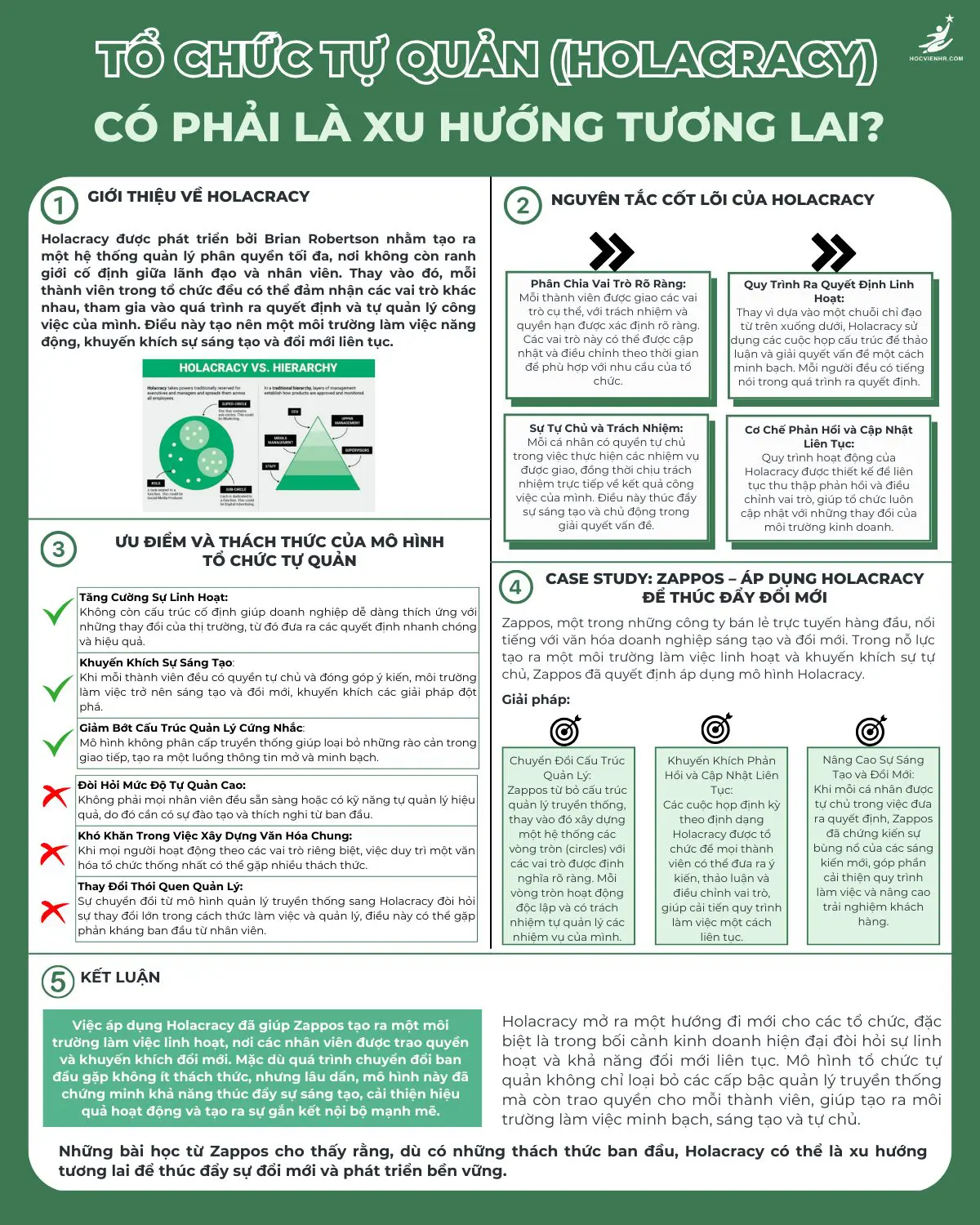 Tổ Chức Tự Quản (Holacracy): "Cuộc Cách Mạng" Trao Quyền – Liệu Có Phải Là Xu Hướng Tổ Chức Của Tương Lai?