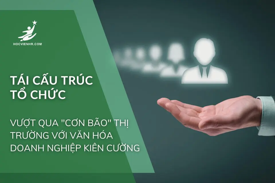 Tái Cấu Trúc Tổ Chức: Vượt Qua "Cơn Bão" Thị Trường Với Văn Hóa Doanh Nghiệp Kiên Cường