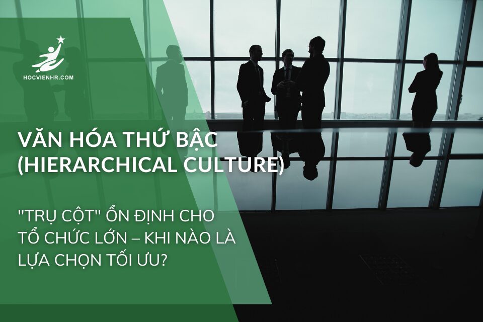 Văn Hóa Thứ Bậc (Hierarchical Culture): "Trụ Cột" Ổn Định Cho Tổ Chức Lớn – Khi Nào Là Lựa Chọn Tối Ưu?