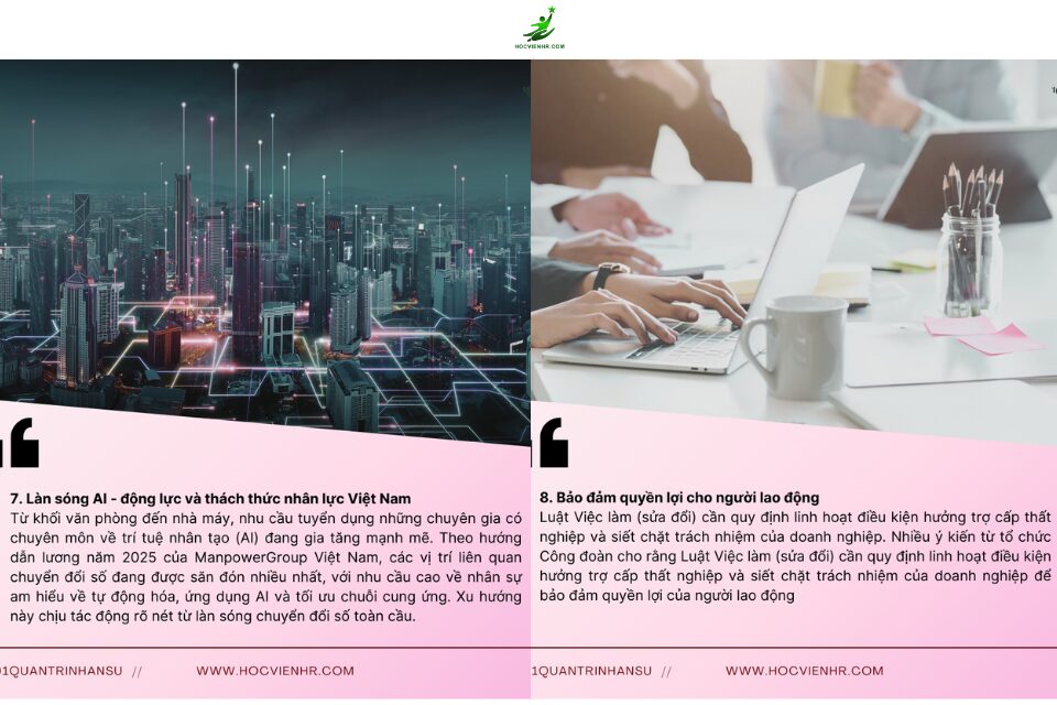 Bản Tin Nhân Sự Ngày 3-4/5/2025: Phân Tích Thị Trường Lao Động Việt Nam và Thế Giới - Cơ Hội, Thách Thức và Lời Khuyên Cho Chuyên Gia HR