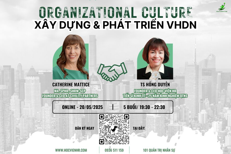Khóa học Văn hóa doanh nghiệp Học Viện HR