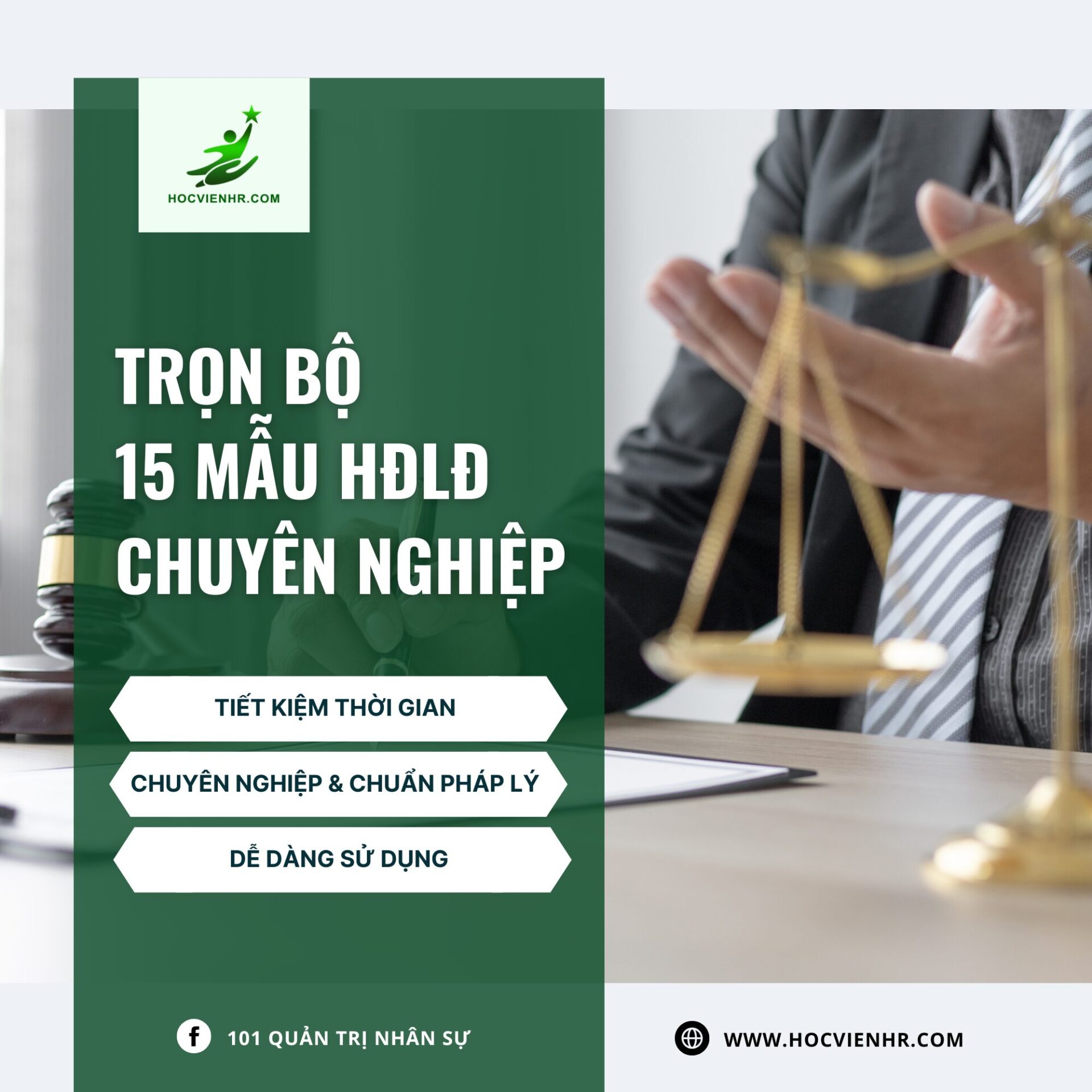 Bộ tài liệu cho Chuyên Viên Nhân Sự HR Generalist Mẫu Hợp đồng lao động chuẩn pháp lý