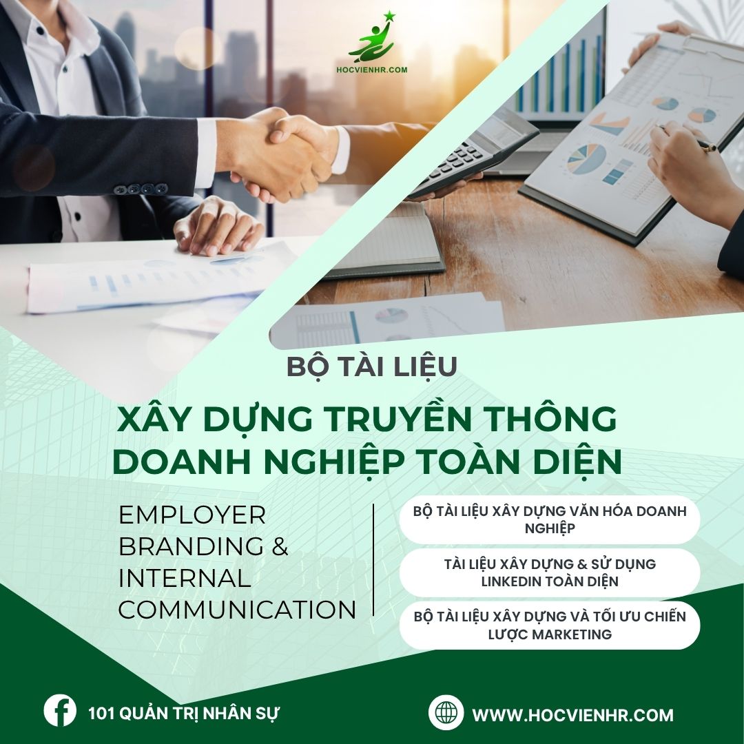 Bộ Tài Liệu Xây Dựng Truyền Thông Doanh Nghiệp Toàn Diện - Employer Branding & Internal Communication