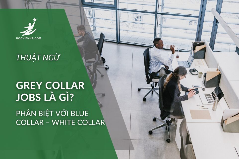 "Grey collar jobs" (nhân viên cổ cồn xám) là thuật ngữ chỉ những người làm việc trong các lĩnh vực đòi hỏi kỹ năng chuyên môn, kỹ thuật, nhưng không nhất thiết phải có bằng cấp đại học.