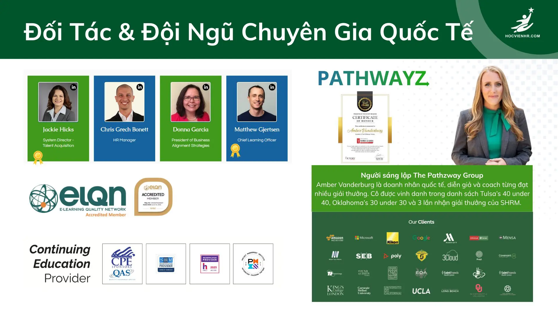 HR ACTION CERTIFICATION – CHƯƠNG TRÌNH CHỨNG CHỈ NHÂN SỰ QUỐC TẾ