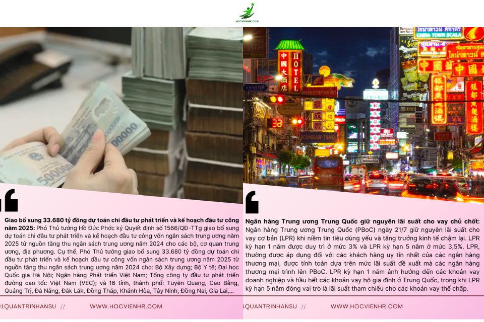 BẢN TIN NHÂN SỰ NGÀY 20-21/7/2025