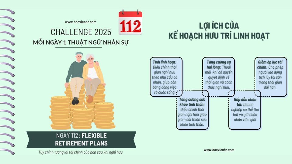 Flexible Retirement Plans – Chương trình Hưu trí Linh hoạt