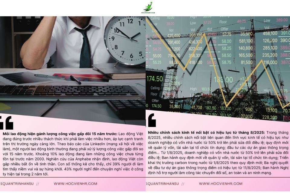 BẢN TIN NHÂN SỰ NGÀY 30-31/7/2025