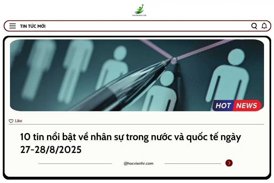 BẢN TIN NHÂN SỰ NGÀY 27-28/8/2025