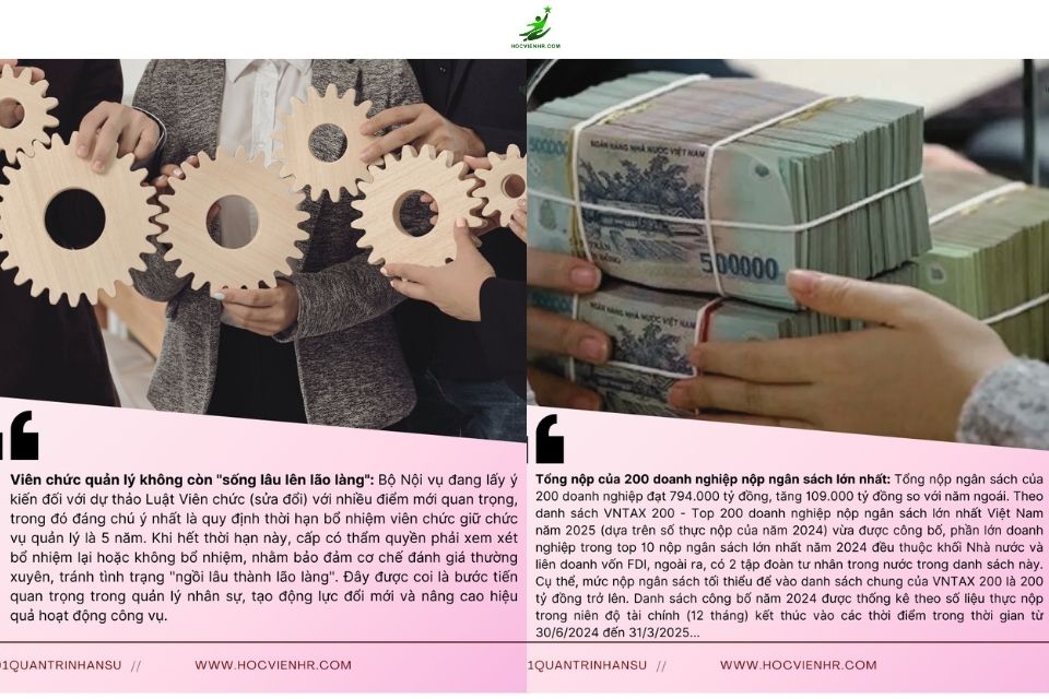 BẢN TIN NHÂN SỰ NGÀY 25-26/8/2025