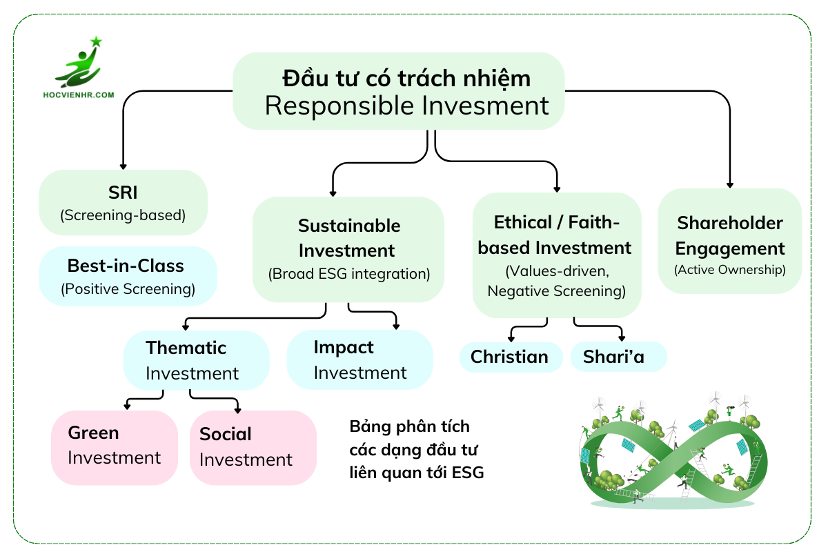 ESG tại Việt Nam: Các Dạng Investment và Ứng Dụng