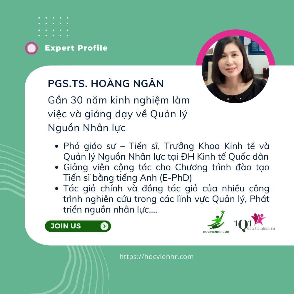 PGS.TS. Hoàng Ngân – Trưởng Khoa Kinh tế & Quản lý Nguồn Nhân lực NEU

