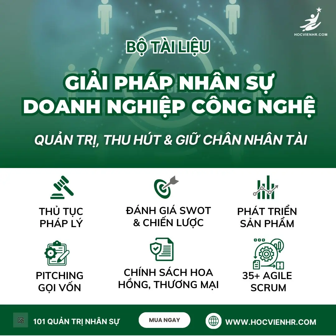 Bộ Giải Pháp Nhân Sự Doanh Nghiệp Công Nghệ | Quản trị, Thu Hút & Giữ chân Nhân Tài.