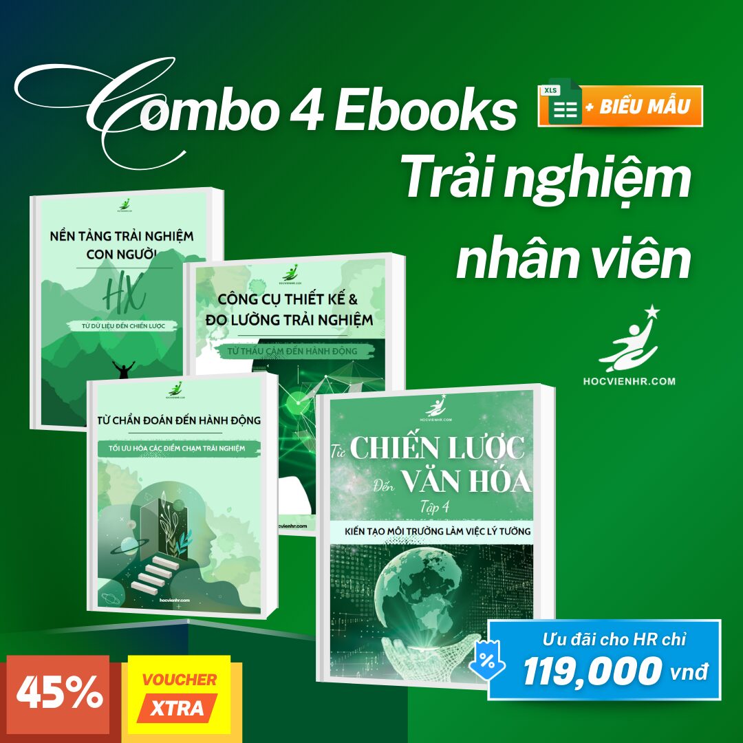 Bộ Sách Xây dựng Trải nghiệm Nhân viên – Hành trình từ Chiến lược đến Văn hóa