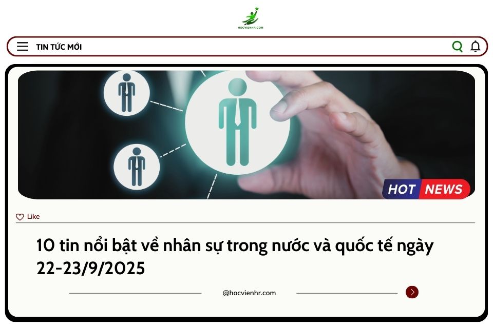 BẢN TIN NHÂN SỰ NGÀY 22-23/9/2025