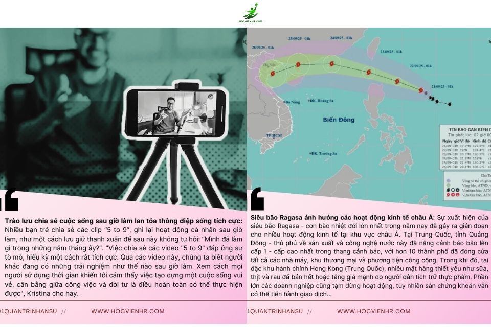 BẢN TIN NHÂN SỰ NGÀY 22-23/9/2025