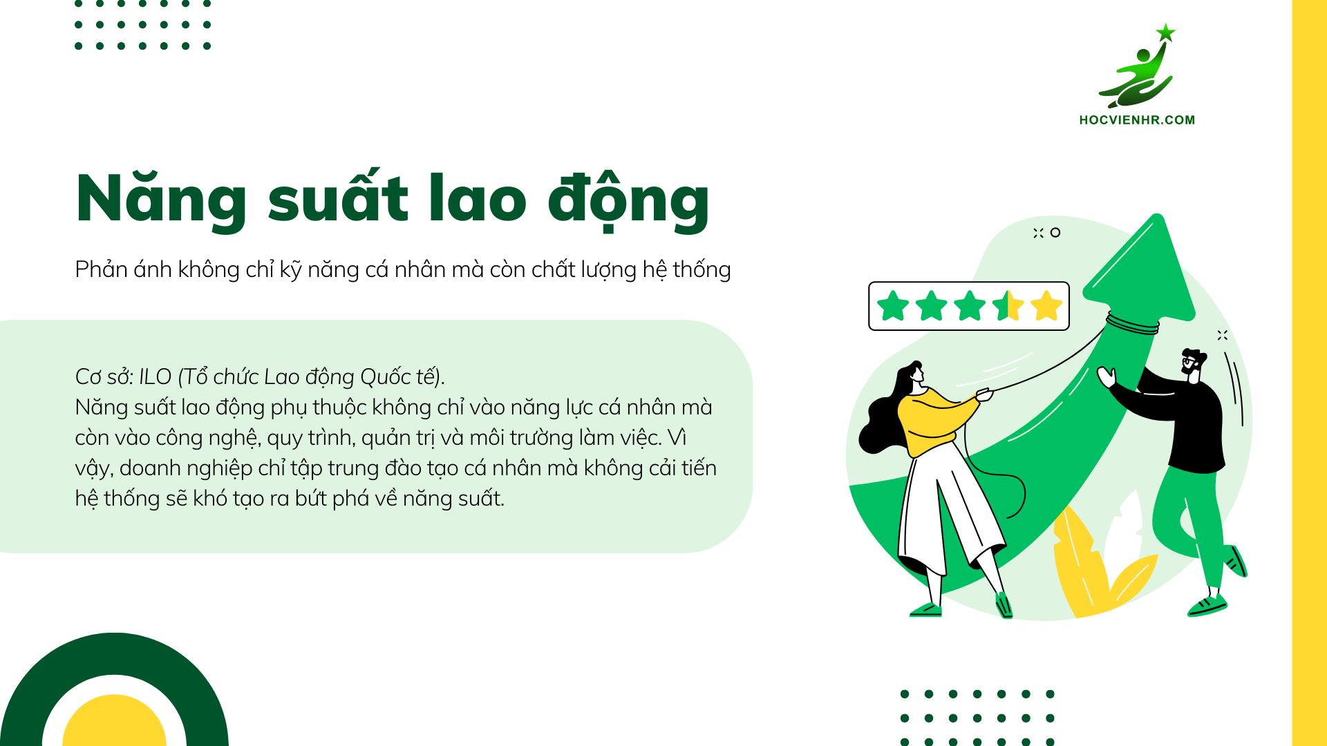 Năng suất là gì? Công thức tính năng suất lao động, sản xuất và vốn [Ví dụ thực tế]