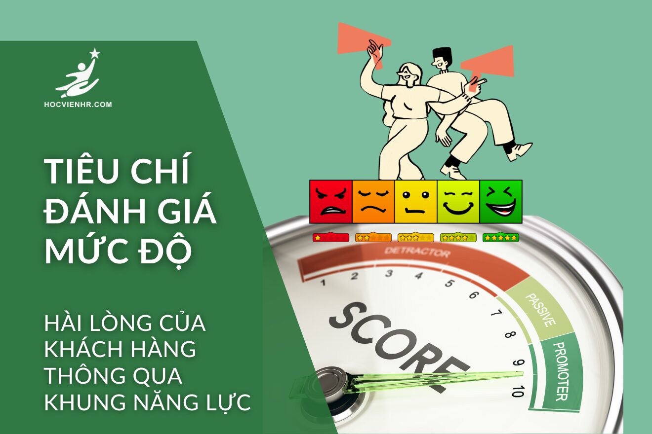 tiêu chí đánh giá mức độ hài lòng của khách hàng và xây dưng khung năng lực chăm sóc khách hàng