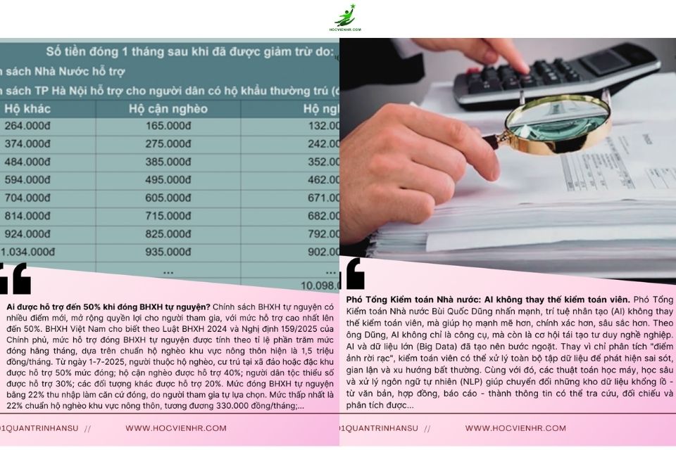 BẢN TIN NHÂN SỰ NGÀY 12-13/10/2025