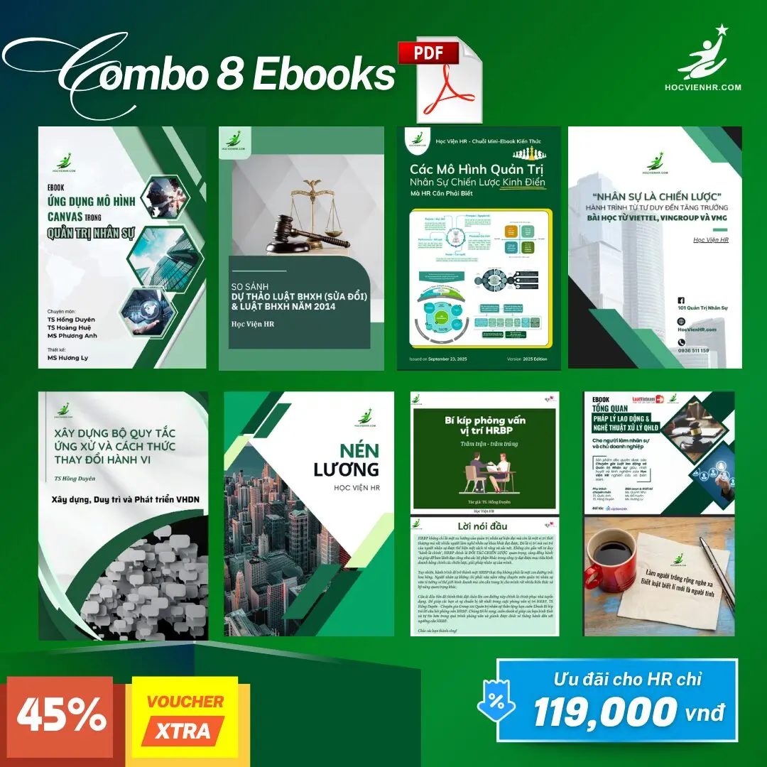 Bộ tài liệu nền tảng dành cho người mới bước vào nghề Nhân sự