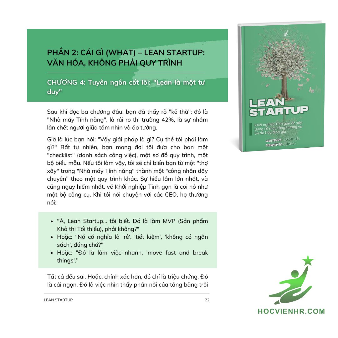 LEAN STARTUP – KHỞI NGHIỆP TINH GỌN ĐỂ TỐI ĐA HÓA ĐỊNH GIÁ - Ảnh 5