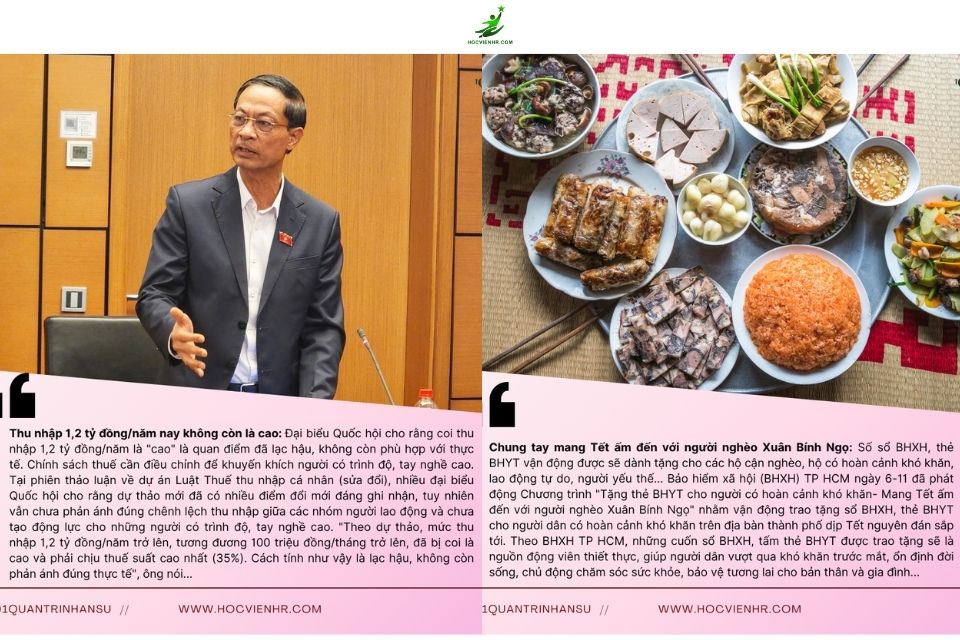 BẢN TIN NHÂN SỰ NGÀY 5-6/11/2025