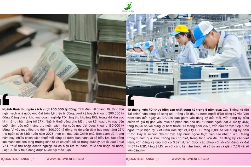 BẢN TIN NHÂN SỰ NGÀY 5-6/11/2025